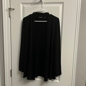 Susan Graver Classic Black Cardigan
